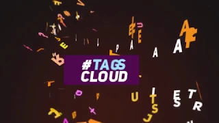 Tags Cloud After Effects Template