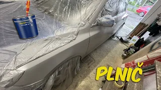 Projekt Mazda 3 #12 stříkáme plnič