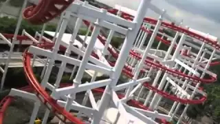 Best rollercoaster ever   Ultra Twister Roller Coaster POV Nagashima Spaland Japan Togo Heartline Co