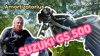 SUZUKI GS 500 amortizatorius | mini dirbtuvės | 2024 05 16