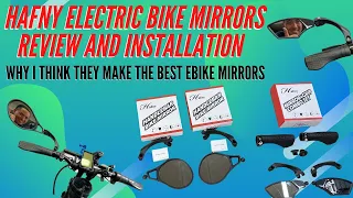 Best Electric Bike Mirror (Hafny) Review & Installation Tips on Lectric XP Plus Ebike Tool Tips