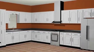 Michigan Kitchen Cabinet Animation