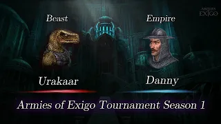 Urakaar vs Danny - Armies of Exigo Tournament Season 1