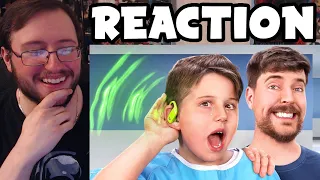 Gor's "1,000 Deaf People Hear For The First Time by MrBeast" REACTION (SUCH EVIL!!!)
