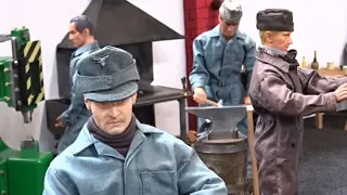 RC Military Moving Figures - Model Building Fair Model and Life Erfurt 2018