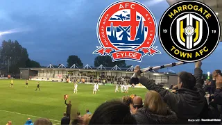 PLAY OFF DRAMA!! AFC FYLDE VS HARROGATE VLOG! NATIONAL LEAGUE  PLAY OFFS