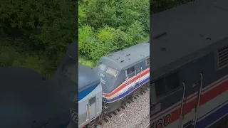 Amtrak Phase III 160,  second engine of very late Eastbound#4 Southwest Chief