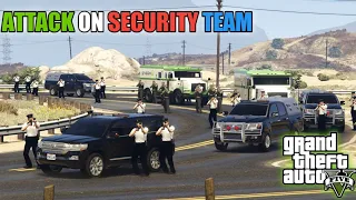 GTA 5 | Attack on Security Team | Franklin & Trevor Stolen Gold | Game Loverz