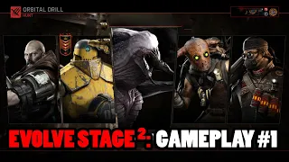 Bucket Gameplay vs Wraith |  Orbital Drill | Evolve Stage 2 multiplayer 2022   #1 | #FreeEvolve