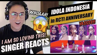 Penampilan Terbaik Lyodra X Tiara X Ziva X Mahalini X Keisya | RCTI 33 ANNIVERSARY | SINGER REACTION