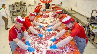 CRAZY Street Food in ANKARA, Turkey - MAKING GIGANTIC DONER KEBAB + AMAZING street food in Turkey