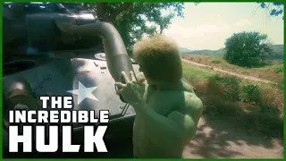 The Hulk Vs The Army! | Season 2 Episode 28 | The Incredible Hulk