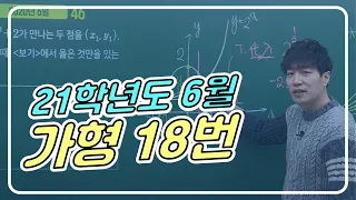 2021학년도 6월 수학 가형 18번, 나형 21번 - 수학 영역 차현우 T