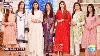 Good Morning Pakistan - Eid Dresses & Makeup Special - 5th July 2022 - ARY Digital