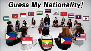 20 Asian Countries Guess Each Others' Nationality!! (What country I'm From?)