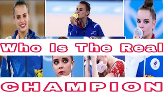 Who Is The Real CHAMPION 🏆 Linoy Ashram VS Dina Averina Rhythmic Gymnastics FINAL (TOKYO2021)