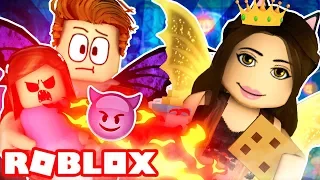 ADOPTING A SCARY EVIL BABY! HALLOWEEN REALM IN FAIRY HIGH SCHOOL! (Roblox Roleplay)