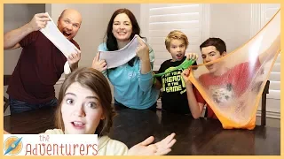 Who Made The Slime? Slime Making Challenge I That YouTub3 Family The Adventurers