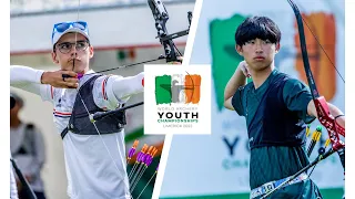 Baptiste Addis v Tse Branden – recurve U18 men bronze | Limerick 2023 World Archery Youth Champs