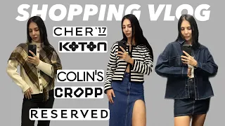 ШОППІНГ-ВЛОГ: ОСІННІ ЛУКИ🍁 | RESERVED, CROPP, COLIN`S, CHER17, KOTON