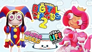 THE AMAZING DIGITAL CIRCUS episode 5🍭💕 Princess Loolilalu and POMNI 😳Toca life world vs Avatar World