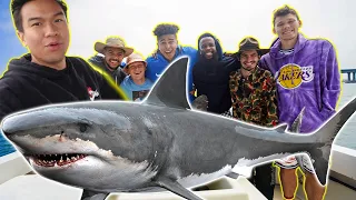 SHARK FISHING! 2Hype Shoot Day BTS Vlog #1