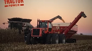 Big Tractor Power at Sunset