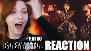 REACTION to "PA PA YA!!" BABYMETAL ft. F.HERO