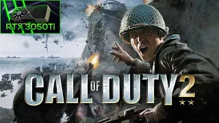 Call of Duty 2 / Mission 3 / Repairing the Wire / AMD Ryzen 5 5600 / RTX 3050Ti