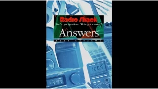 1995 Radio Shack - Answers Catalog
