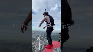 KL Tower Base Jump 2023.