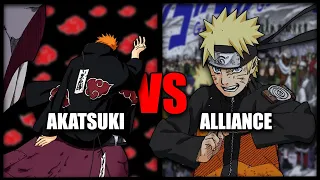 The Akatsuki vs Shinobi Alliance is A MASSACRE