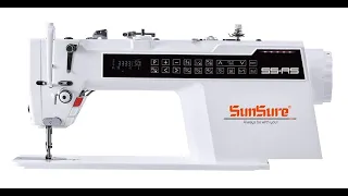 Máquina de coser recta industrial automática táctil full Sunsure