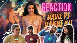 MAINE PI RAKHI HAI MUSIC REACTION! Shraddha  | Ranbir | Tu Jhoothi Main Makkar | Foreigners React