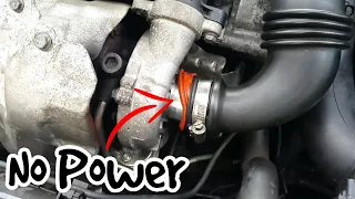 How To Replace Turbo Hose inner Sleeve,Peugeot 307.