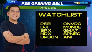 STOCKS REVIEW BY REQUEST | PSE OPENING BELL LIVE April 03, 2023