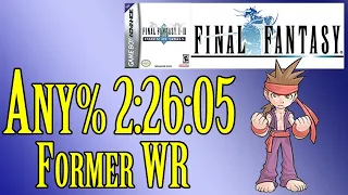 [Former WR] Any% in 2:26:05 | Final Fantasy (GBA) [PB as of April 30, 2019]