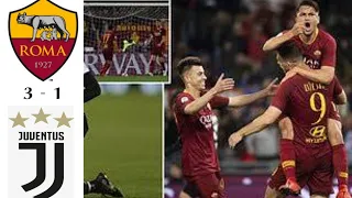 Juventus vs Roma 1-3 Goals and Extended highlights