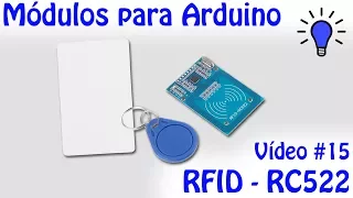 Módulos para Arduino - Vídeo 15 - RFID RC522