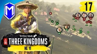 Cao Attacks - He Yi - Yellow Turban Records Campaign - Total War: THREE KINGDOMS Ep 17