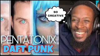 FIRST TIME HEARING Pentatonix - Daft Punk | Reaction