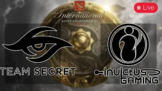 🔴The International 10 SECRET-IG / Main Event / СИКРЕТ-АЙДЖИ