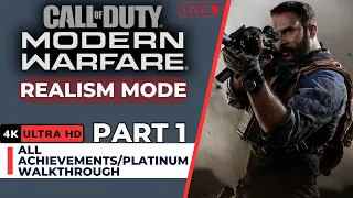 Call of Duty Modern Warfare 2019 - 100% Achievements / Platinum | Realism Mode