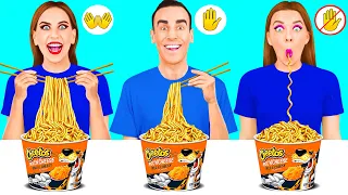 Défi Alimentaire Sans Les Mains, Avec Une Main Ou Avec Deux Mains | Défi Fou BooBoom Challenge