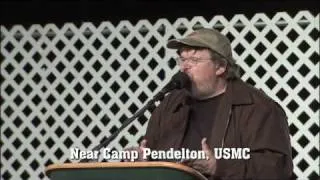 Slacker Uprising clip: Bush Lied, Soldiers Died