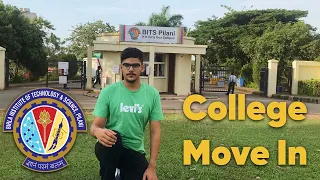 College move-in Vlog | BITS Pilani Goa | Nikhil Sheoran