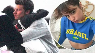 Shawn Mendes greets Dr. Jocelyne Miranda with a hug...as on-again flame Camila Cabello showcases abs
