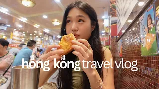 Hong Kong Travel Vlog 🇭🇰 | where to eat & what to do for a quick day trip