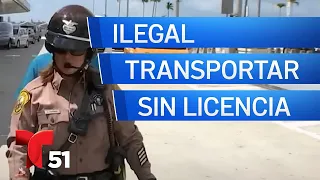 Advierten de conductores que transportan a pasajeros sin licencia