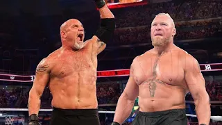 Goldberg vs Brock Lesnar Summerslam  Match